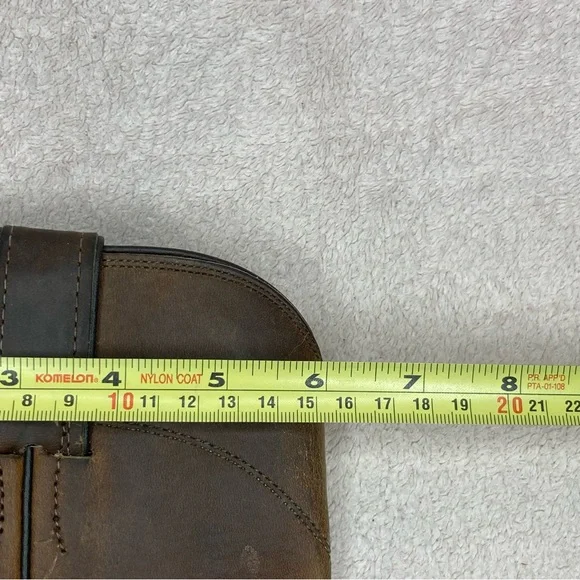 Justin Leather Western Cowboy Roper Boots Women’s 7.5 Brown Southwestern Rodeo - Picture 14 of 14